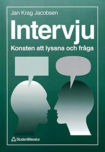 Intervju - Konsten att lyssna och fråga; Jan Krag Jacobsen; 1993