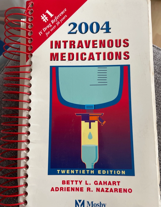 Intravenous Medications; Betty L. Gahart, Adrienne R. Nazareno; 2004