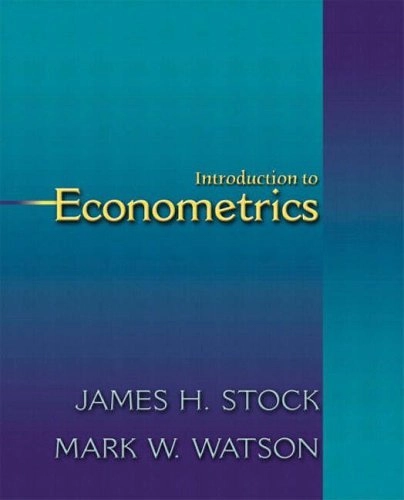 Introduction to econometrics; James H. Stock; 2003