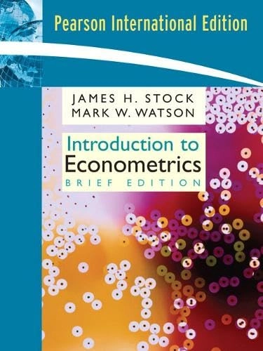 Introduction to econometrics; James H. Stock; 2008