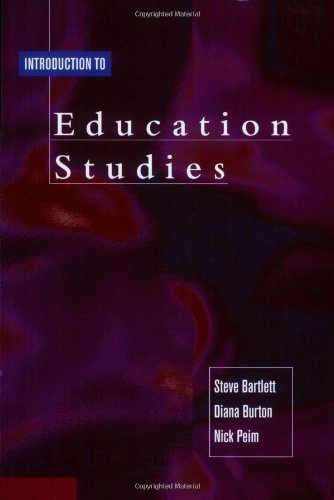 Introduction to education studies; Steve Bartlett; 2001