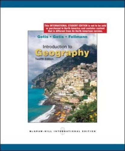 Introduction to geography; Arthur Getis; 2009