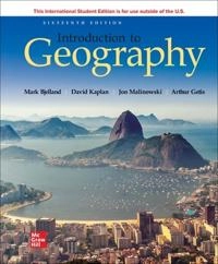 Introduction to geography; Mark D. Bjelland; 2021