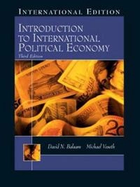 Introduction to international political economy; David N. Balaam; 2005