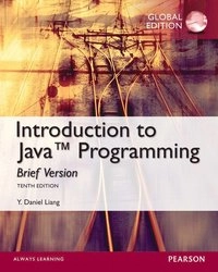 Introduction to Java programming : brief version; Y. Daniel Liang; 2015