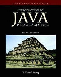Introduction to Java programming : comprehensive version; Y. Daniel Liang; 2007