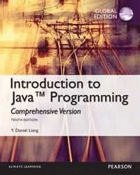 Introduction to Java programming : comprehensive version; Y. Daniel Liang; 2015