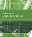 Introduction to machine learning; Ethem Alpaydin; 2014