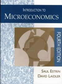 Introduction to microeconomics; Saul Estrin; 1995