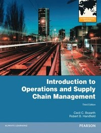 Introduction to operations and supply chain management; Cecil C. Bozarth; 2013