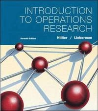 Introduction to operations research; Frederick S. Hillier; 2001
