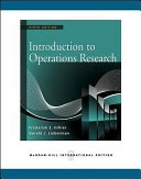 Introduction to operations research; Frederick S. Hillier; 2010
