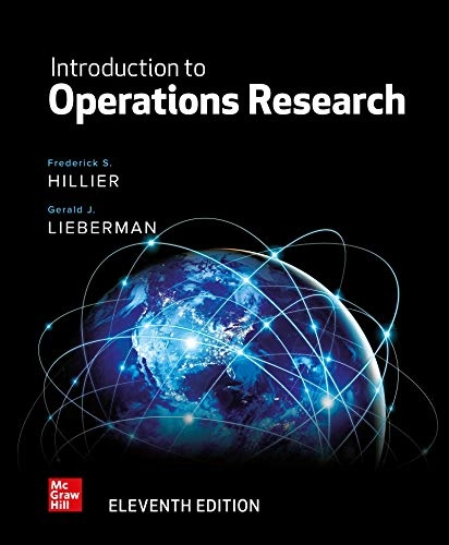 Introduction to operations research; Frederick S. Hillier; 2021