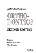 Introduction to orthodontics; Birgit Thilander, Olli Rönning; 1995