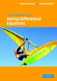 Introduction to partial differential equations; Yehuda Pinchover; 2005