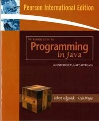 Introduction to Programming in Java; Robert Sedgewick; 2007