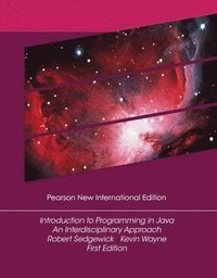 Introduction to programming in Java : an interdisciplinary approach; Robert Sedgewick; 2014