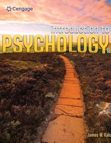 Introduction to Psychology; James Kalat, James Kalat; 2021