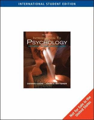 Introduction to Psychology; 2009