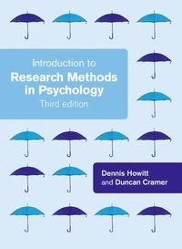 Introduction to research methods in psychology; Dennis Howitt; 2010