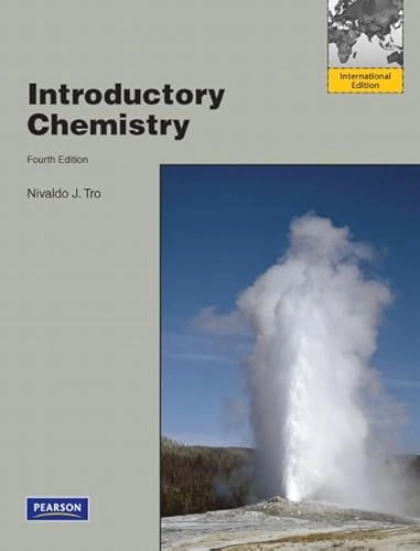 Introductory chemistry; Nivaldo J. Tro; 2011