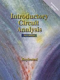 Introductory circuit analysis; Robert L. Boylestad; 2000