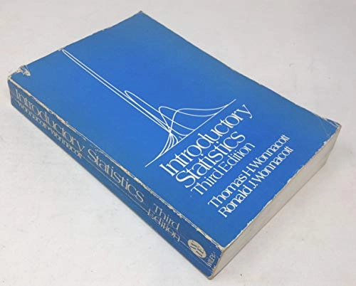 Introductory statistics; Thomas H. Wonnacott; 1977