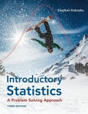 Introductory statistics : a problem-solving approach; Stephen Kokoska; 2020