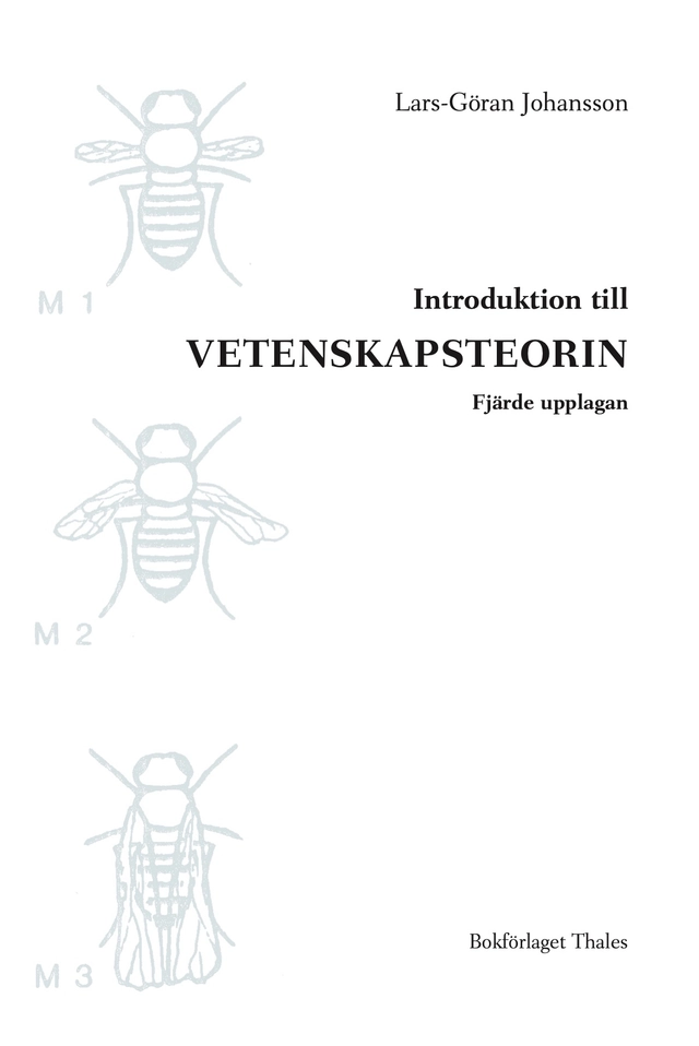 Introduktion till vetenskapsteorin; Lars-Göran Johansson; 2018