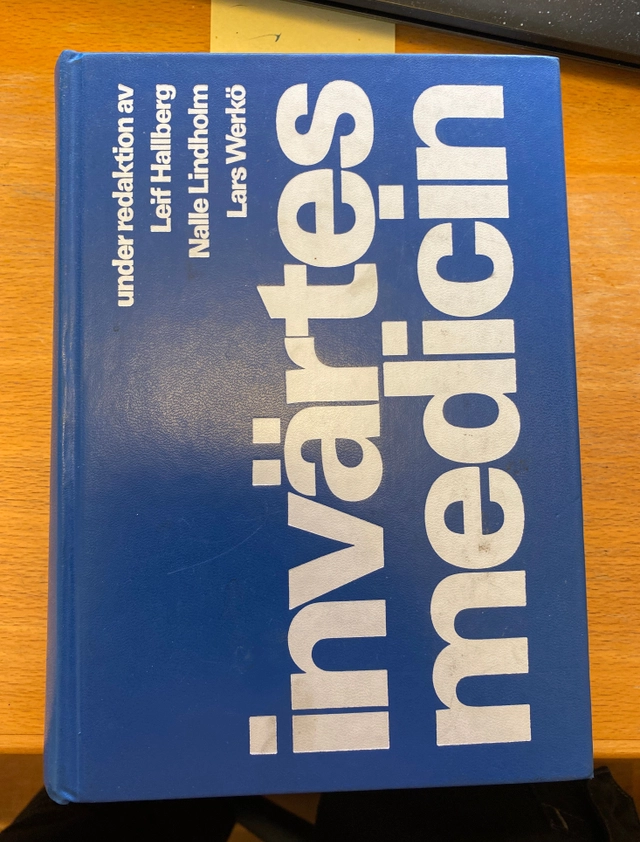 Invärtes medicin; Leif Hallberg, Hasse Abrahamsson; 1984