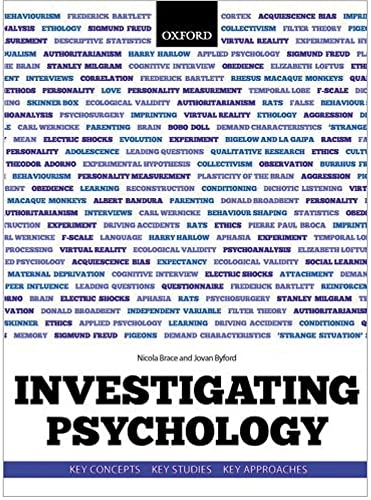 Investigating Psychology: Key concepts, key studies, key approaches; -; 2012