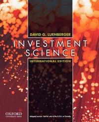 Investment science; David G. Luenberger; 2009
