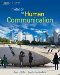 Invitation to Human Communication - National Geographic; Cindy Griffin, Jennifer Bone; 2016
