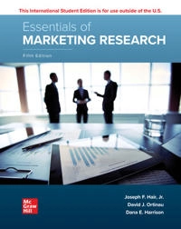 ISE Essentials of Marketing Research; Joseph Hair; 2020