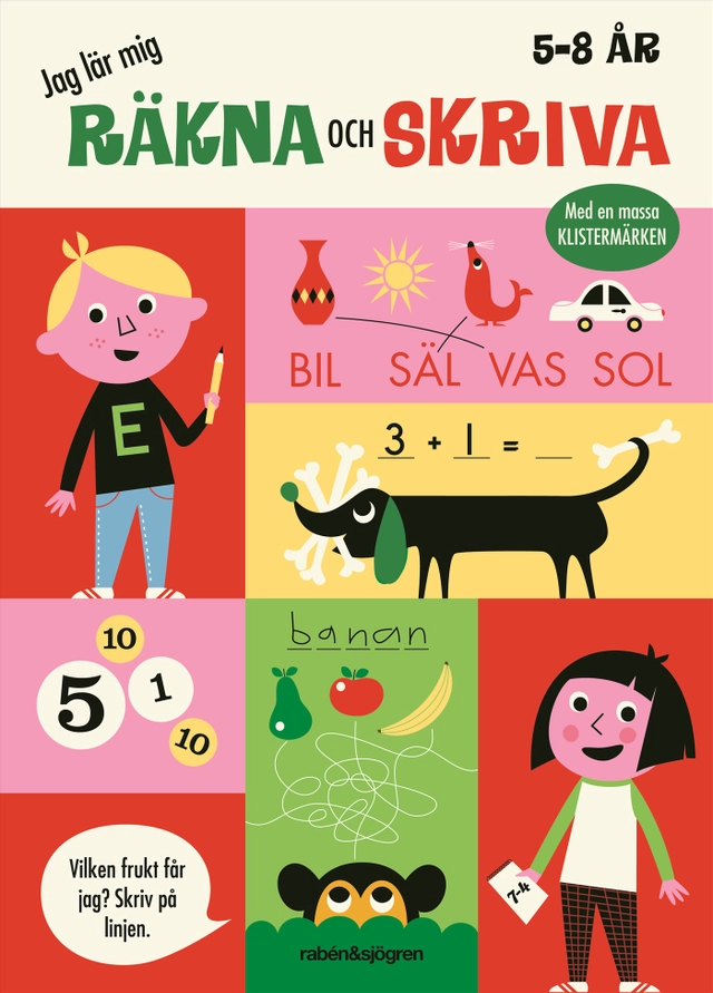 Jag lär mig räkna och skriva; Ingela P Arrhenius; 2015