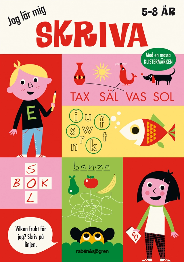 Jag lär mig skriva; Ingela P Arrhenius; 2012