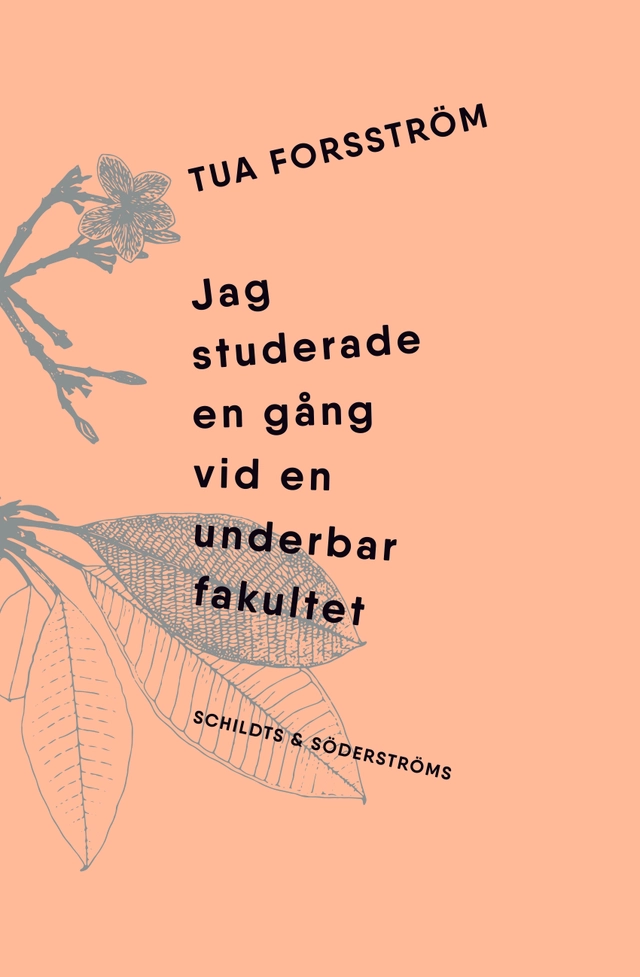 Jag studerade en gång vid en underbar fakultet; Tua Forsström; 2019