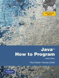 Java : how to program; Paul J. Deitel; 2012