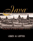 Java software solutions : foundations of program design; John Lewis; 2004