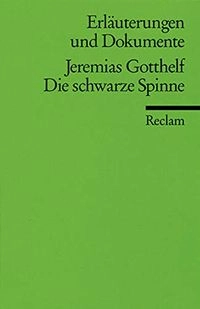 Jeremias Gotthelf, Die schwarze Spinne; Wolfgang Mieder; 1983