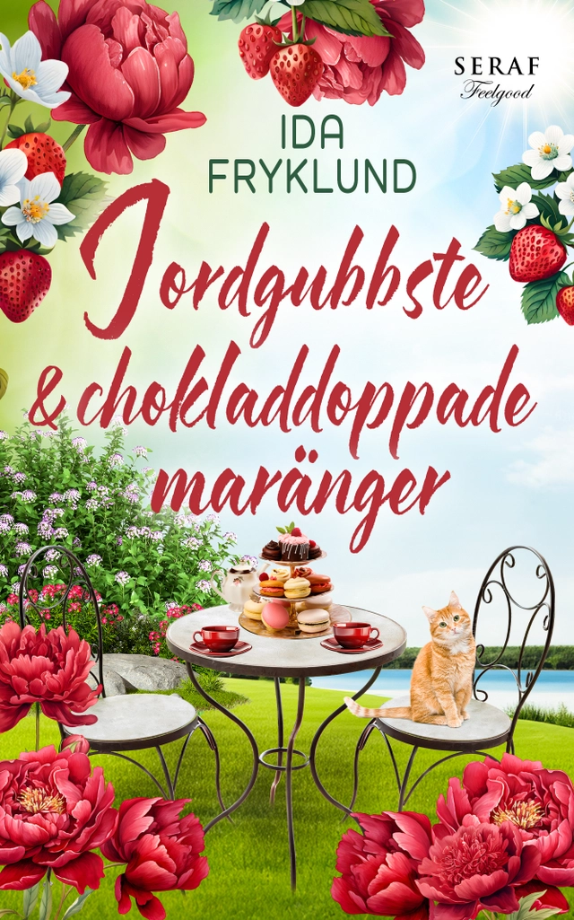 Jordgubbste & chokladdoppade maränger; Ida Fryklund; 2024