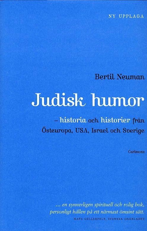 Judisk humor; Bertil Neuman; 2002