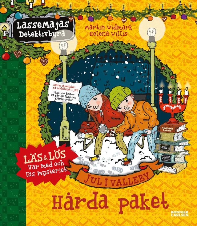 Jul i Valleby. Hårda paket; Martin Widmark; 2023