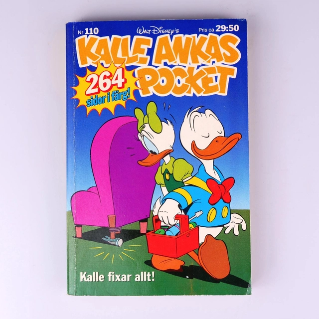 Kalle anka pocket (264 sidor färg); Christer follin, Åsa lundborg; 1989