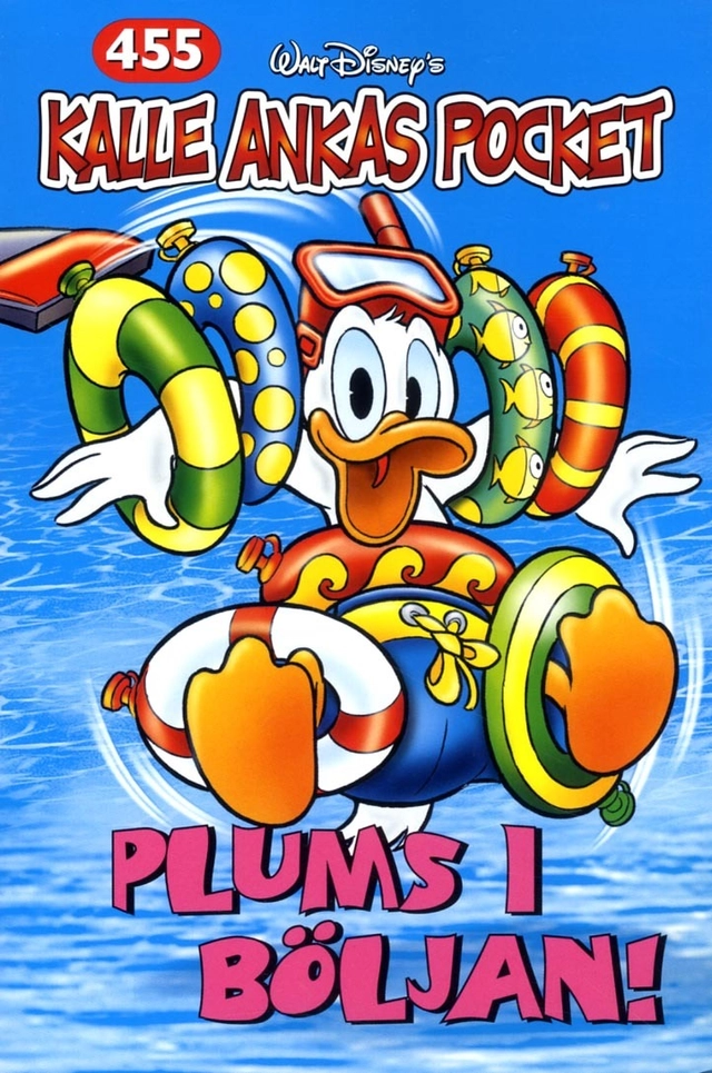 Kalle Ankas Pocket 455 : Plums i böljan!; Carin Bartosch Edström; 2016