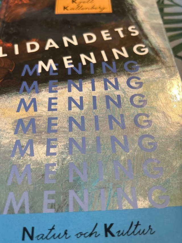 Kallenberg, K(red)/Lidandets mening; Kjell Kallenberg; 1992