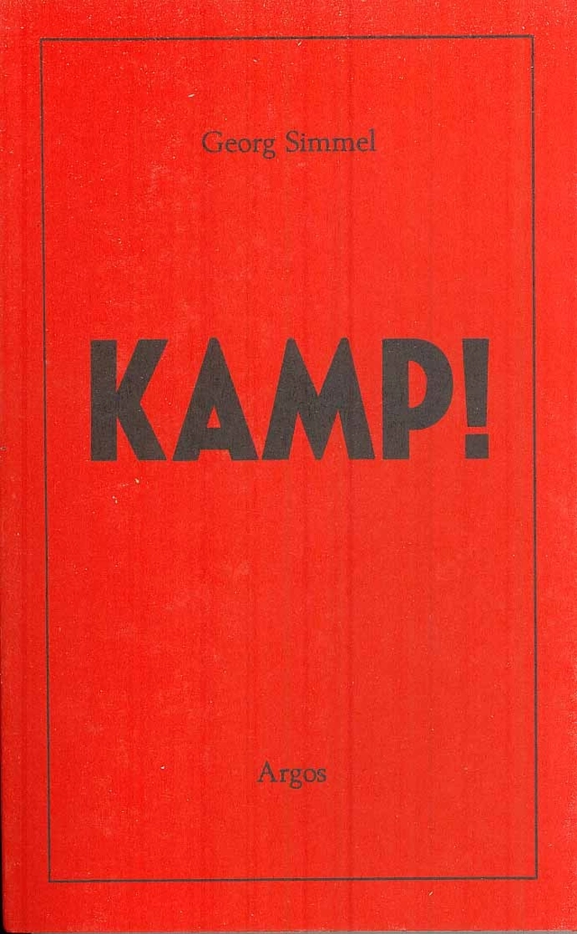 Kamp!; Georg Simmel; 1970