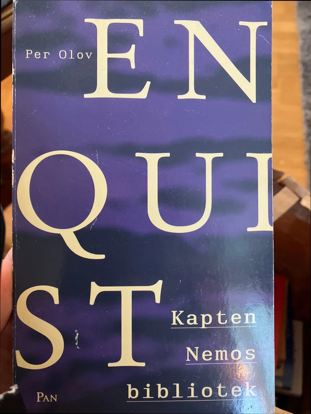 Kapten Nemos bibliotek; Per Olov Enquist; 1995