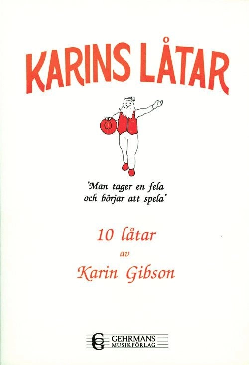 Karins låtar; Karin Gibson; 1990