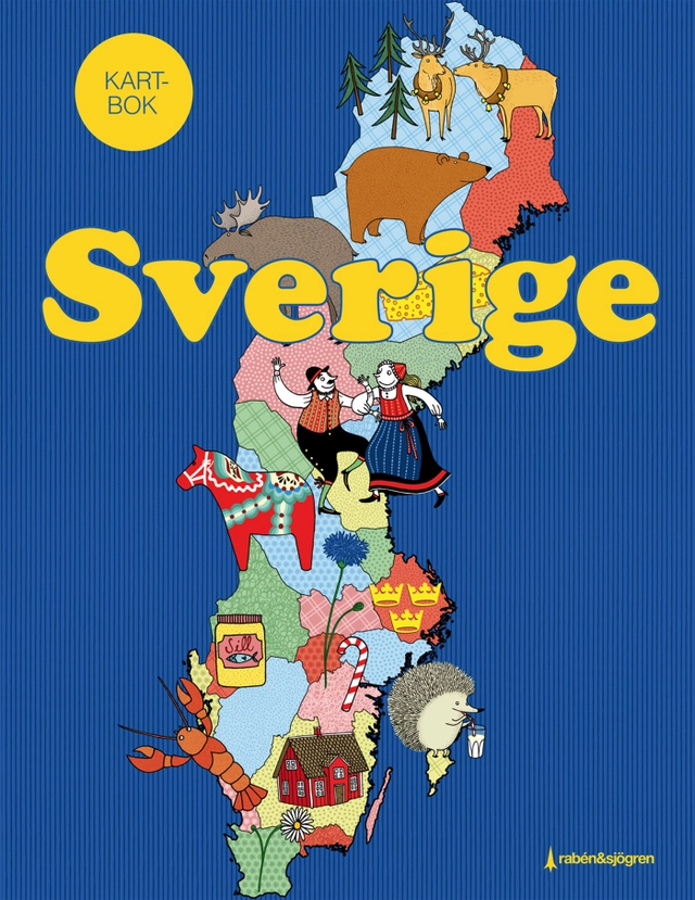 Kartbok Sverige; Mia Nilsson; 2011